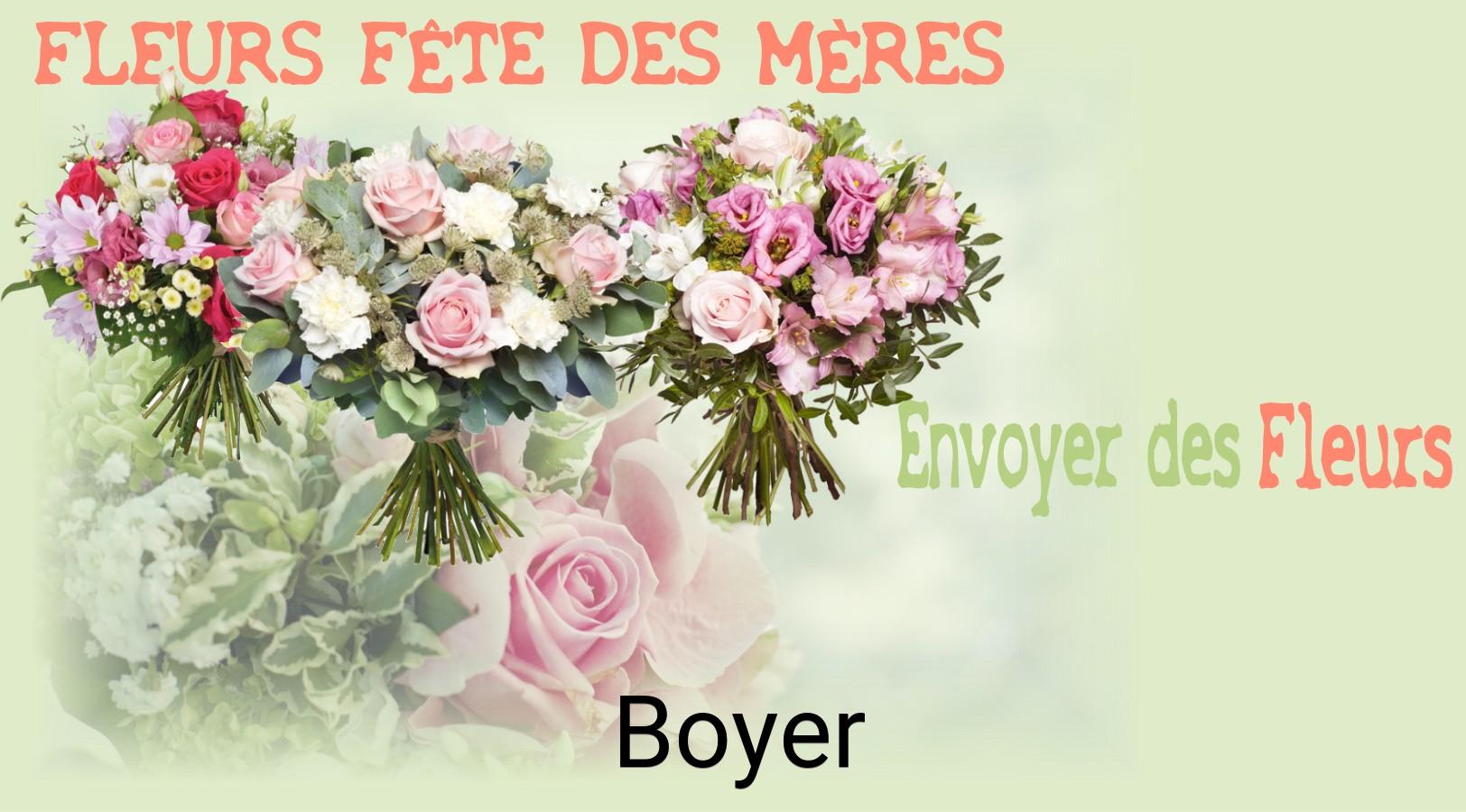 Bouquet de Fête des Mères livré à Boyer